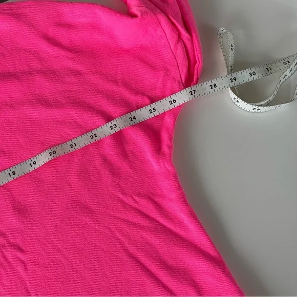 Michael Lauren Neon Pink Travis Sweatshirt, Small - Picture 6 of 8